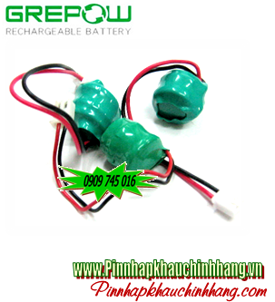 2.4V 80mAh, Pin sạc 2.4V 80mAh, Pin sạc công nghiệp NIMh 2.4V 80mAh